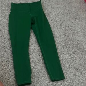 Fabletics Kids Leggings in Forest Green